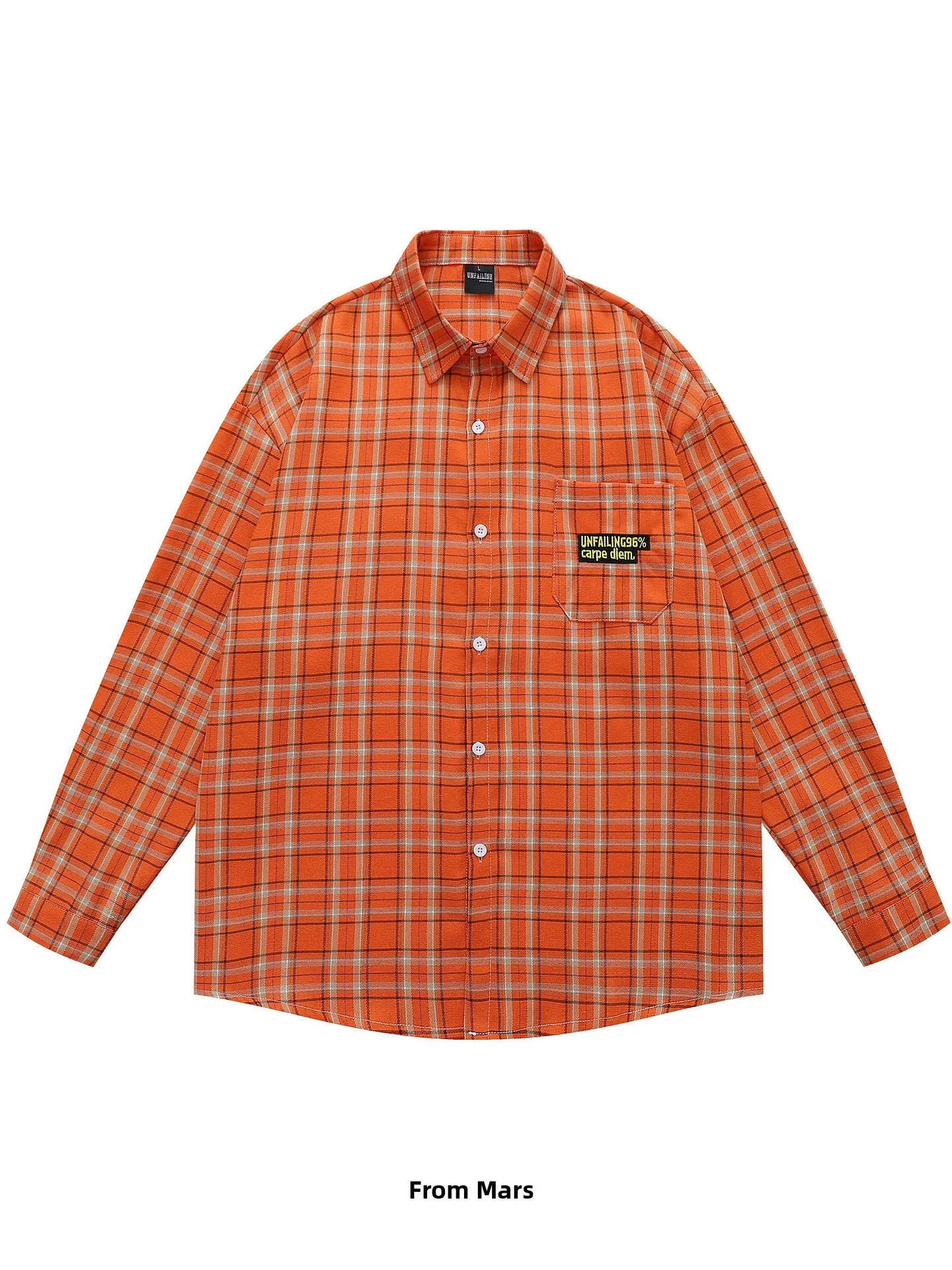 

Loose Long Sve Plaid Casual irt Couple Matching College Sle from Breathable Cotton Polyester Blend Spring Autumn ...