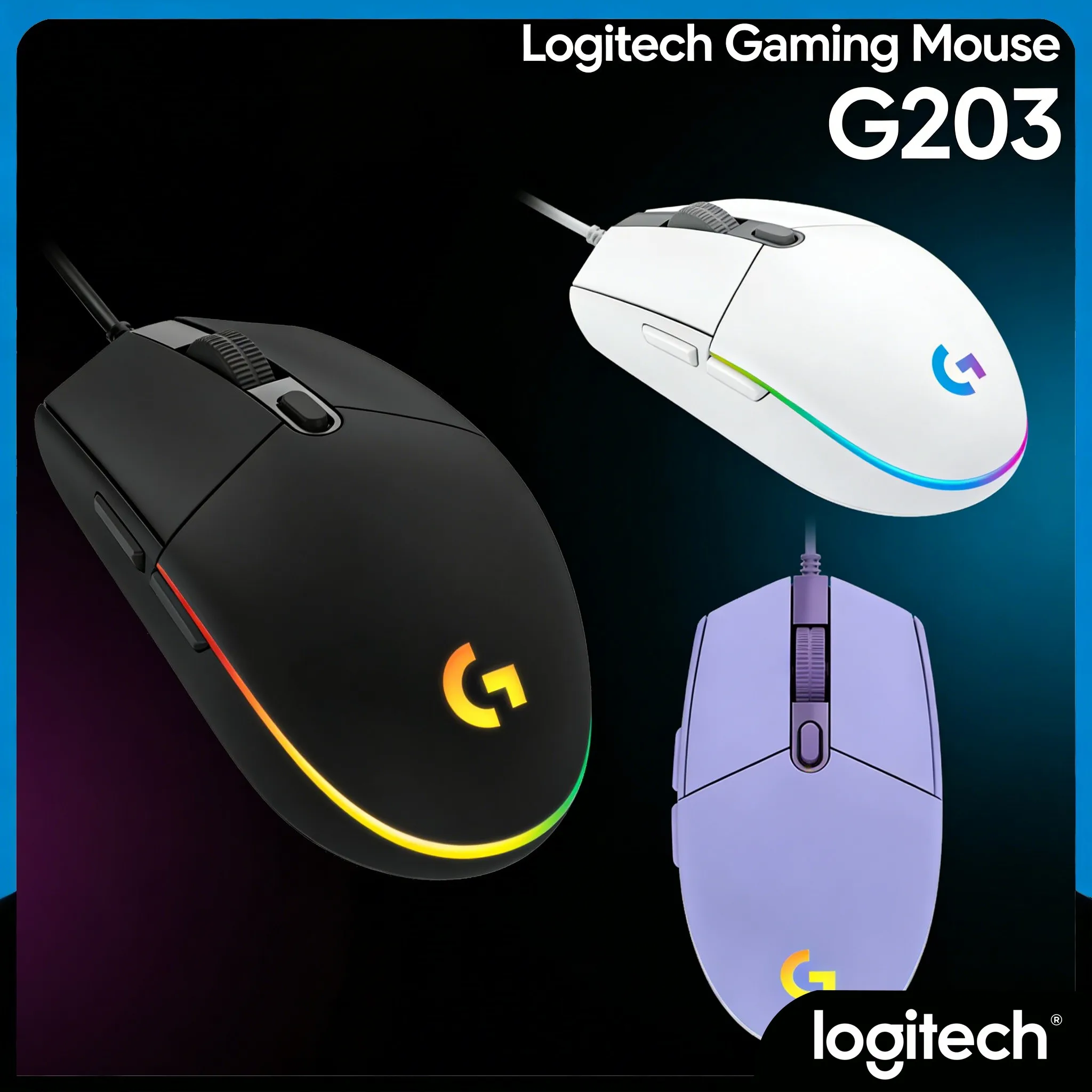 

Logitech G203 - Cross-Platform Gaming Made Simple
