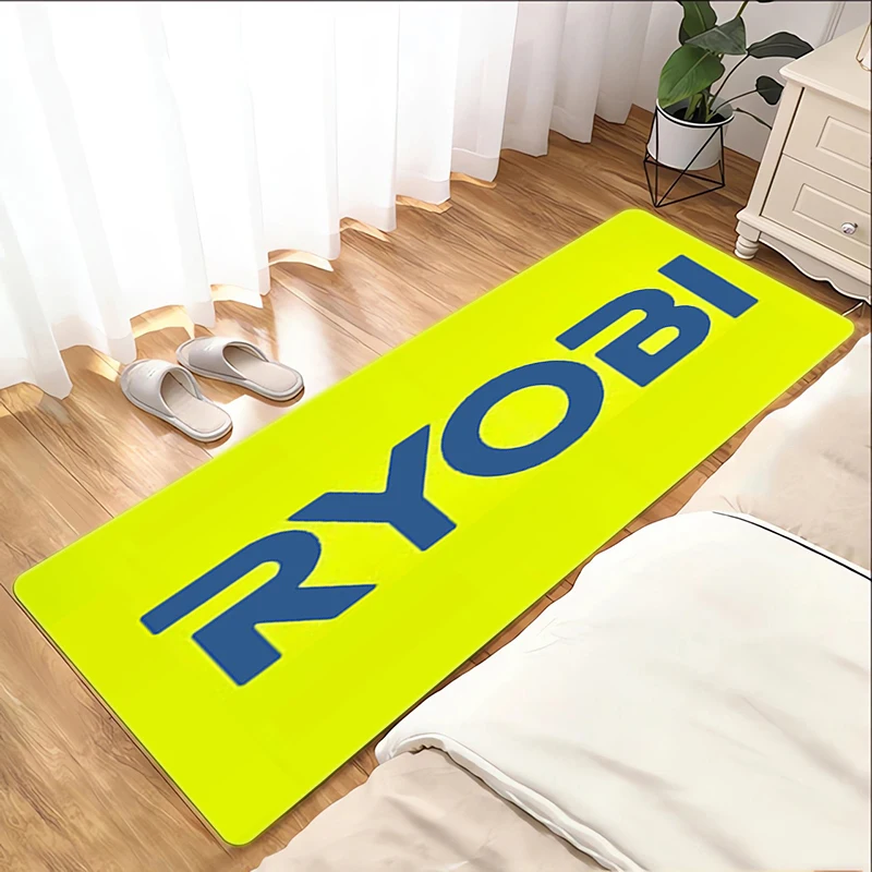 Ryobi Floor Mats Washable Non-slip Kitchen Rug Room Rugs Bedroom Carpet House Entrance Mat Balcony Door Rugs Bathroom Rugs