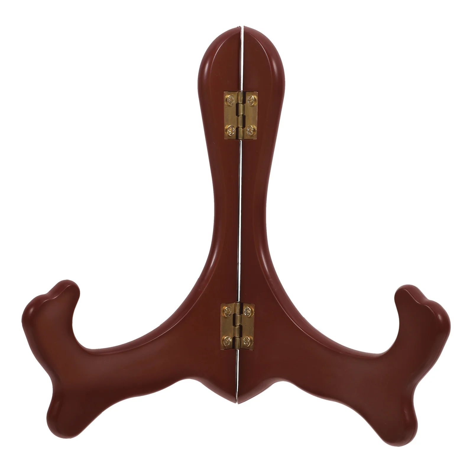 

Plate Display Stand Adjustable Plastic Craft Display Rack For Ceramic Plates Decorative Dish Holder Tabletop Decor Brown