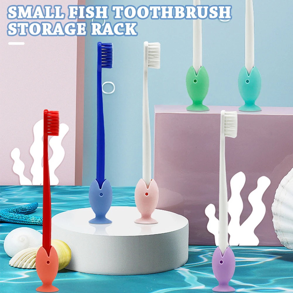 Travel Toothbrush Head Cover-Cap Space Saving Soft Silicone Strechable Desktop Holder