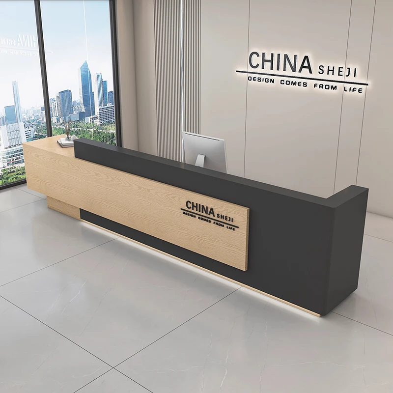 Luxury Modern Reception Desks Unique Hotel Display European Organizers Reception Desks Executive Bureau Commercial Furniture