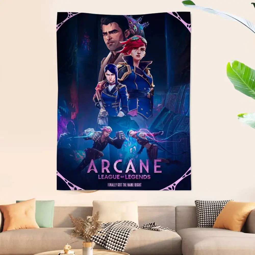 Anime A-Arcane Cartoon Tapestry Wall Hanging Decoration Household Home Decor