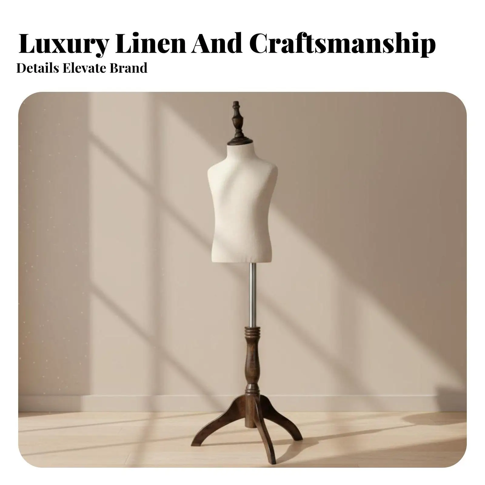 Kid Mannequin Form with Articulated Fingers and Wooden Arms for Children Fashion Retail Window Decor