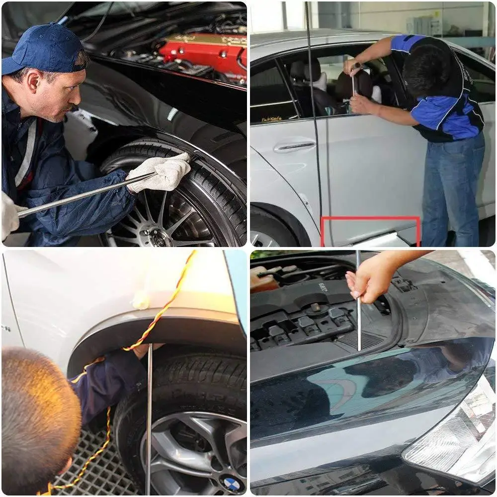 34pcs PDR Professional Hook Rods The Ultimate Dent Repair Solution From Factory Directly Dent Removal Pdr Tools
