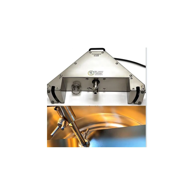 

Electric Jam Sauce Mixer Cooking Mixer 10L Cooking Pot Stir-fry Machine Wok for Commercial Home Use