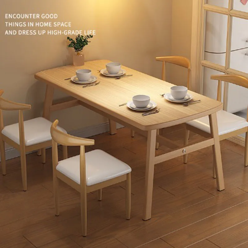 Modern Aesthetic Dining Table Cheap Creative Lounge European Universal Dining Table Fashion Juegos De Comedor Trendy Furniture