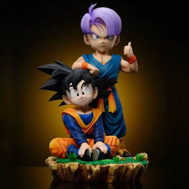 Dragon Ball Z Son Goten Trunks figura Super Saiyan figuras de acción estatua de Pvc colección modelo juguetes regalos
