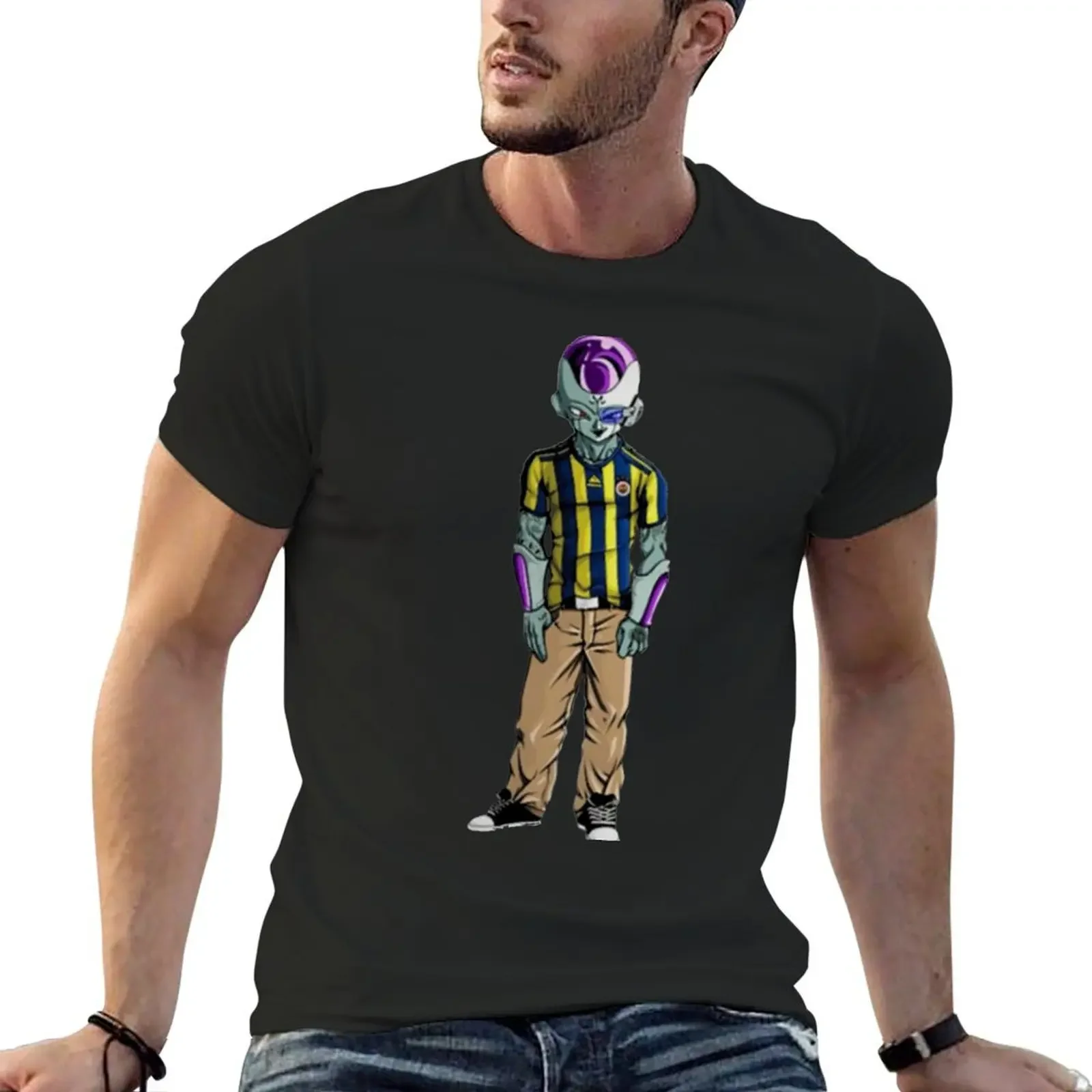 Frieza wearing a Fenerbahce shirt T-Shirt graphic tee shirt for a boy new edition tshirts for men