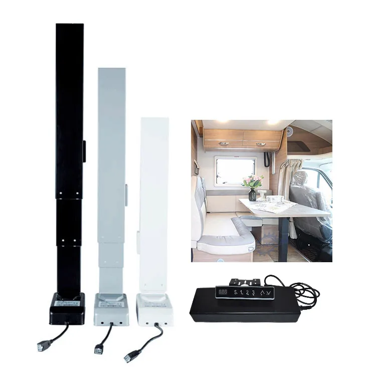 

Diy Electric Height Adjustable Desk Motorhome Lifting Table Leg For Caravan Furniture Bases