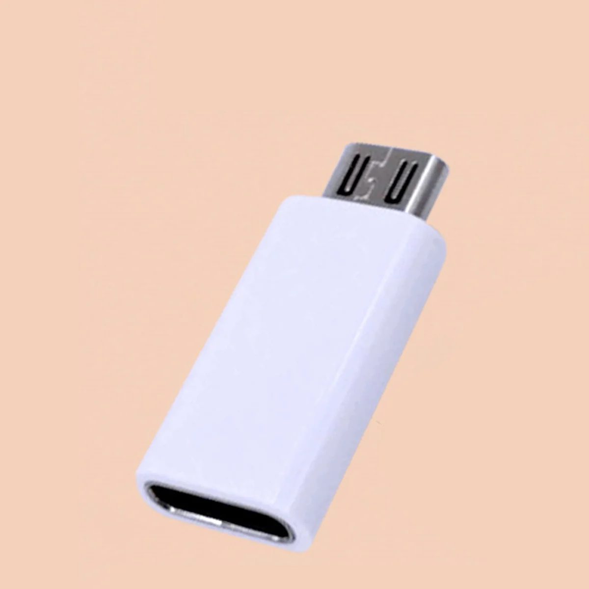 2 PCS/Set CD Player Portable Cell Phone Charging Type Cable Adapter Type-C to Micro USB Data Transfer