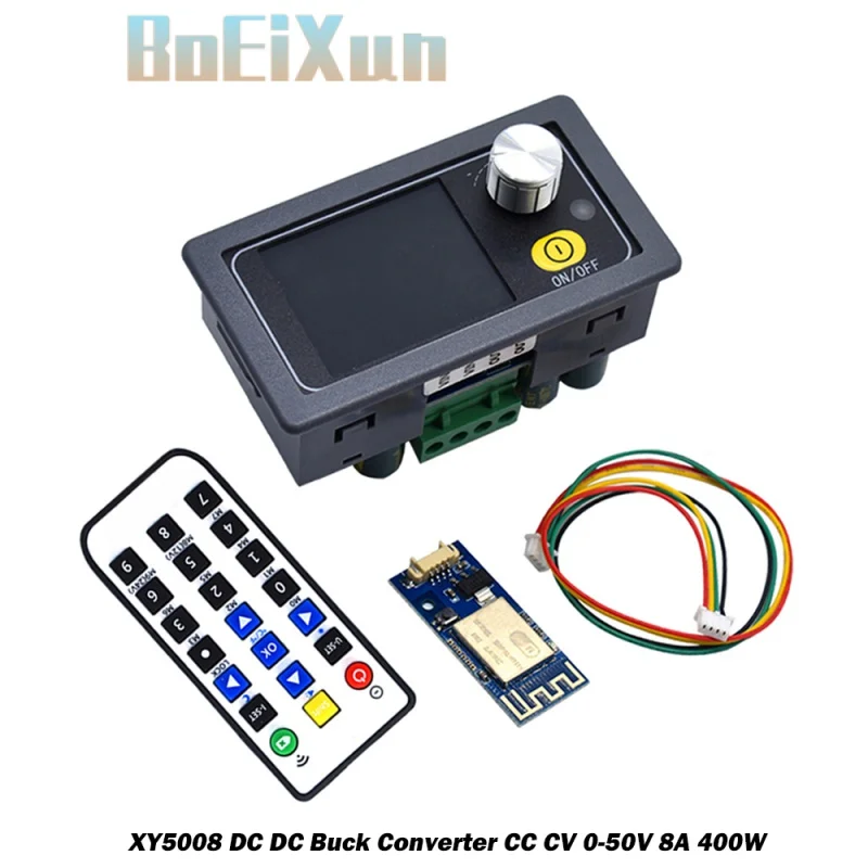 

XY5008 DC DC Buck Converter CC CV 0-50V 8A 400W Power Module Adjustable Constant Voltage Constant Current Power Supply Wiff App