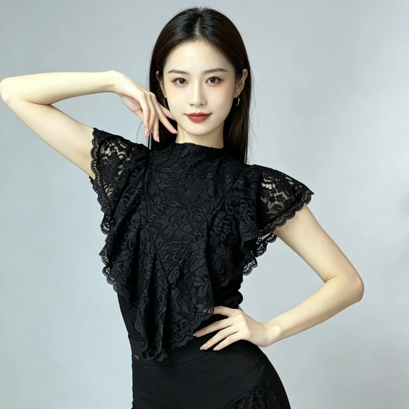 blusa-elegante-de-encaje-para-mujer-con-bordado-floral-y-mangas-con-volantes-color-negro-para-practica-de-baile-latino-accesorios-de-danza