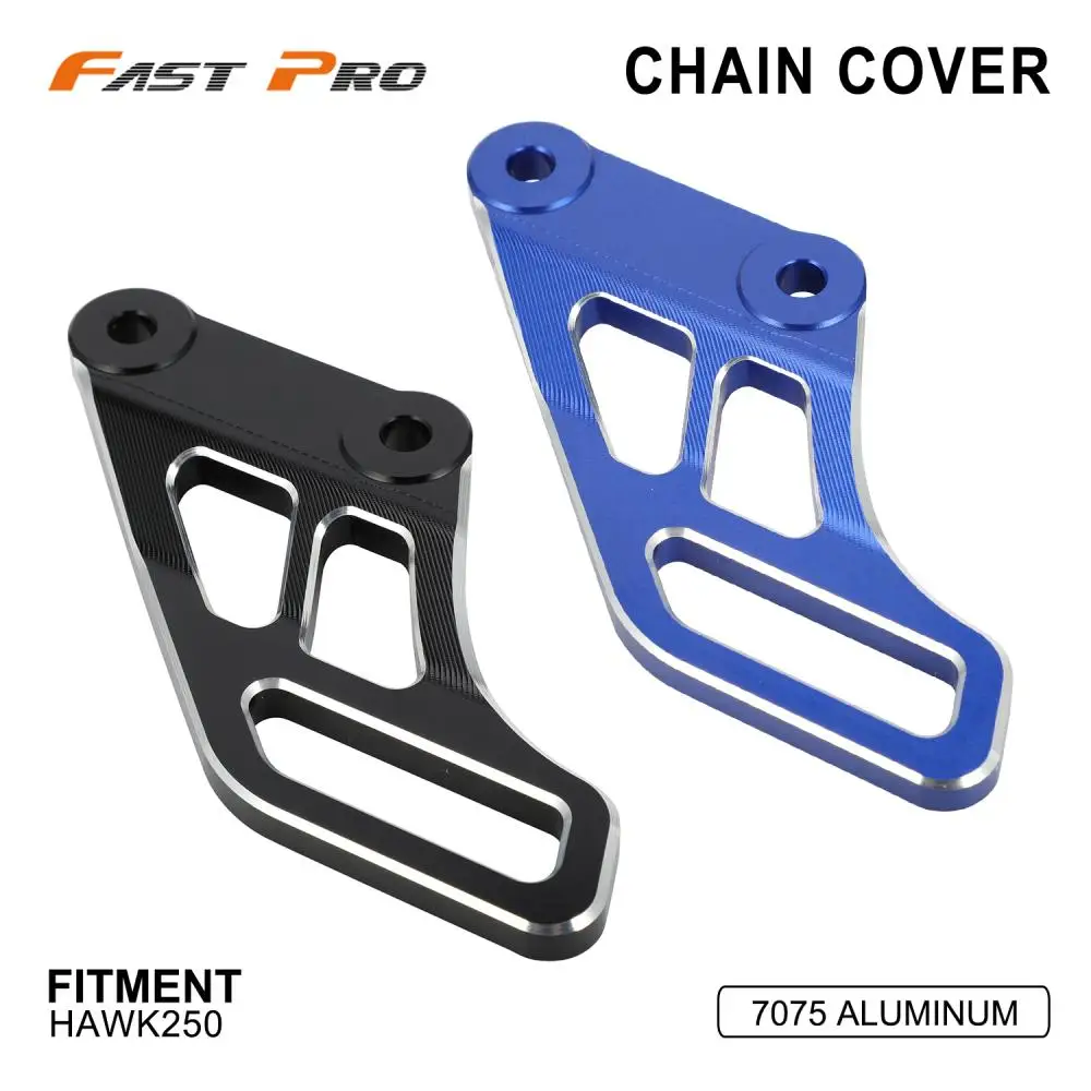 

CNC Chain Guide Guard Cover Protector Motorcycle Accessories For Hawk250 Hawk 250 7075 Aluminum Mini Street Dirt Bike Motocross