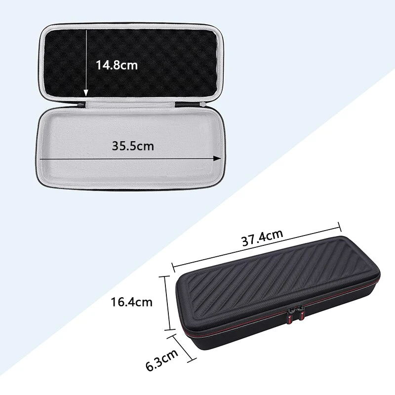 Custodia rigida XANAD EVA per Hercules DJControl Mix DJ Controller custodia per il trasporto