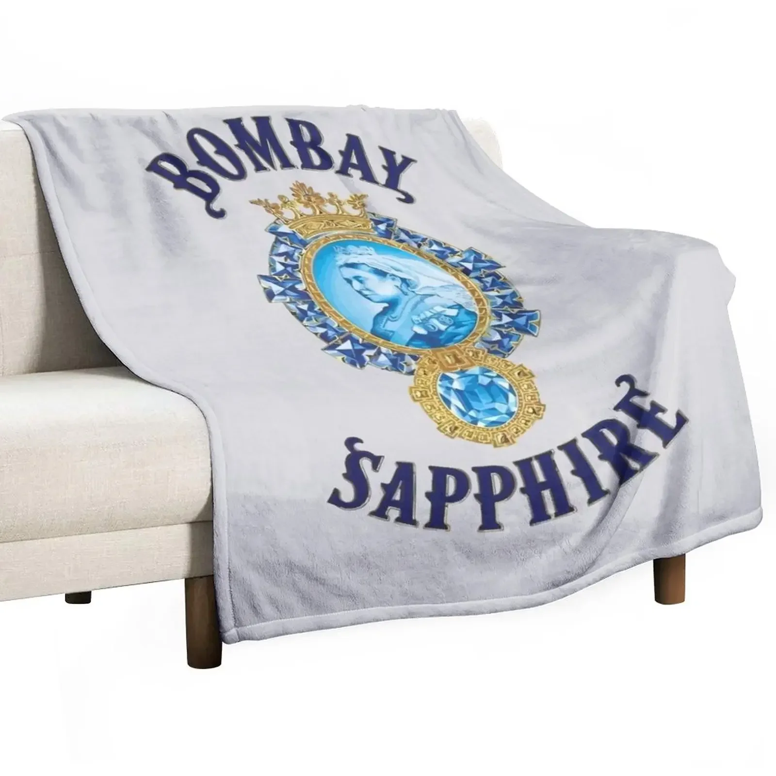 Bombay Sapphire Throw Blanket Multi-Purpose Luxury Throw Blankets For Bed Blankets