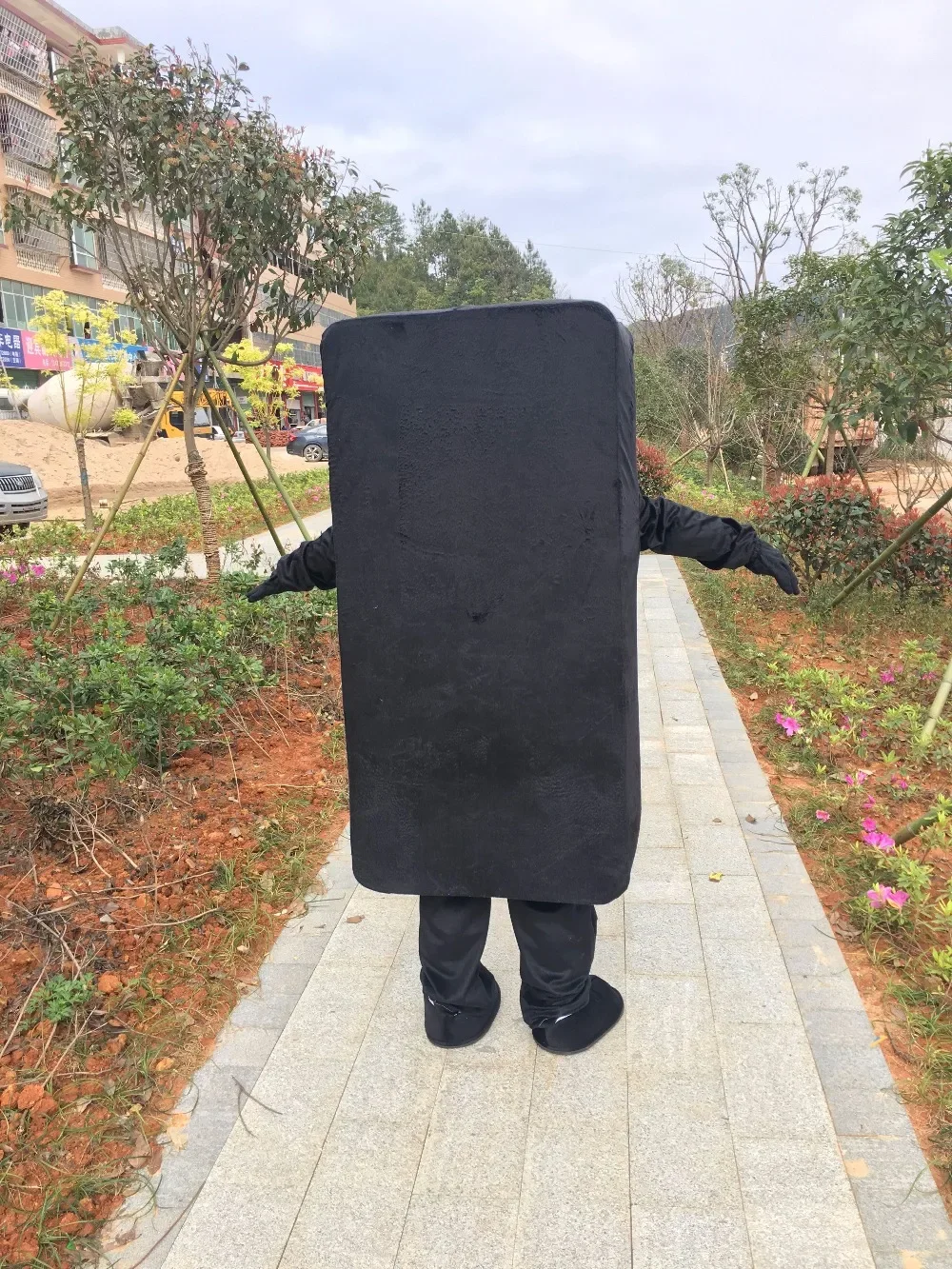 2028 Mobile phone iPhone Mascot Costume Advertising Cell Phone Shop Celebration Costume Fancy Dress Party Animal carnival