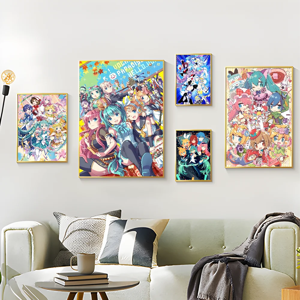 vocaloid-japones-classico-virtual-cantor-anime-cartazes-pegajoso-whitepaper-adesivo-diy-sala-bar-cafe-kawaii-decoracao-do-quarto