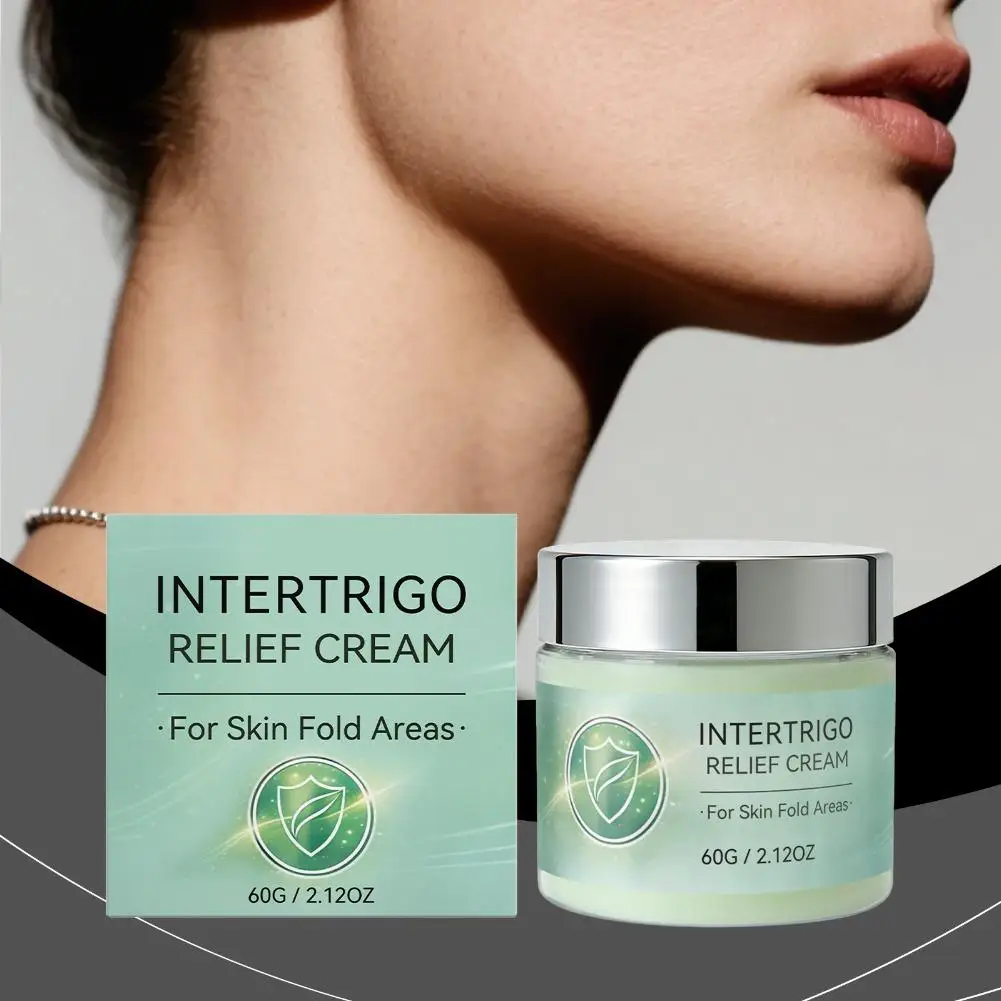 Intertrigo Creme zur Pflege von Hautfalten und gegen Reibungsbeschwerden hilft, gereizte Haut zu beruhigen, Reibung zu reduzieren, enthält Kollagen und Hyaluronsäure. – Detail 7