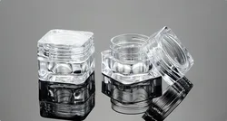 50PCS 5G Cosmetic Empty Jar Pot Eyeshadow Makeup Face Cream Container Bottle Acrylic for Creams Skin Care Products makeup tool