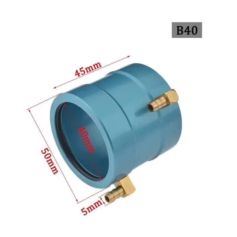 RC Boot Goede Kwaliteit Aluminium CNC Marine Motor Waterkoeling Jas voor RC Boot B20/B36/B40 ID 20/36/40mm Borstelloze Motor