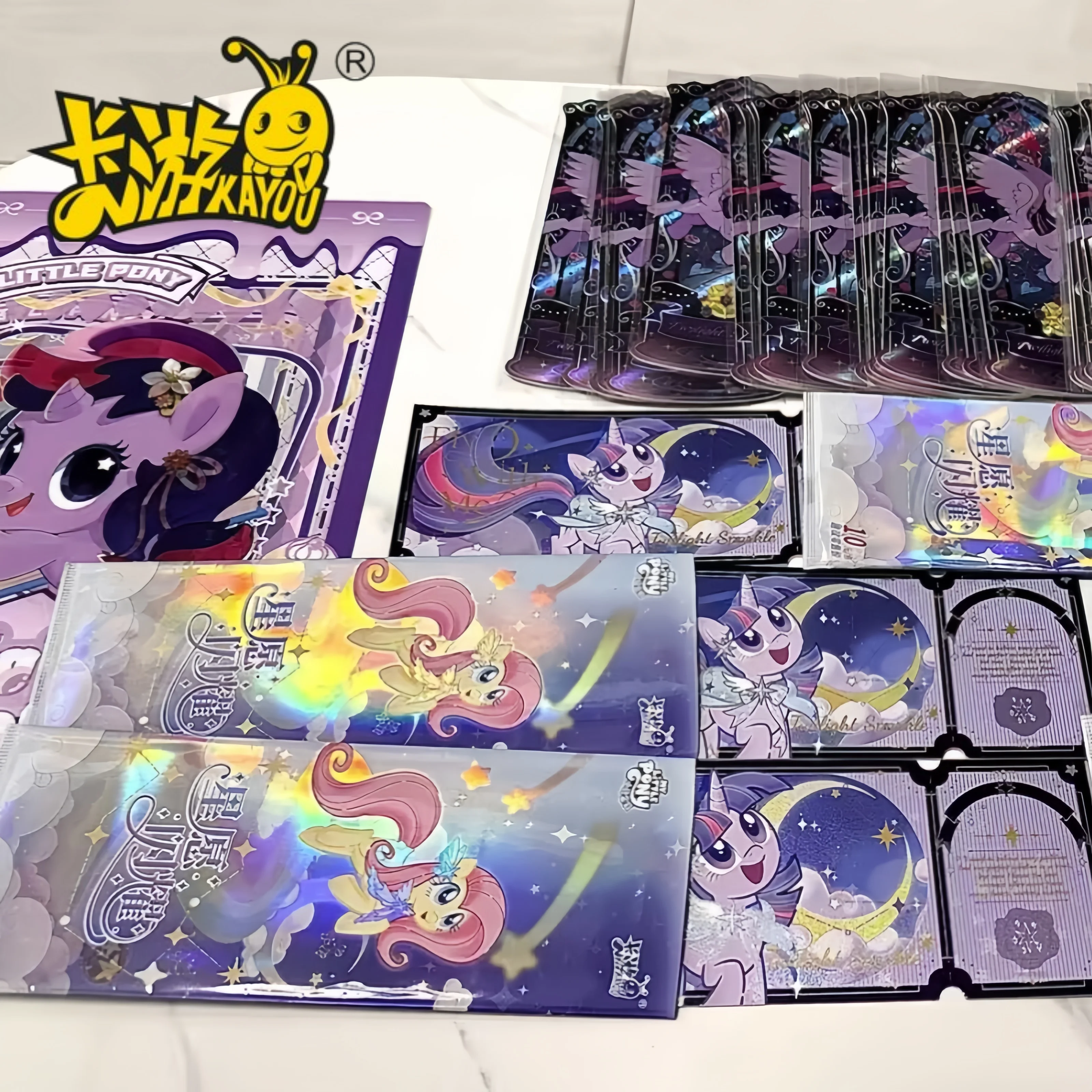 

Коллекционная карточка My Little Pony Genuine Kayou Starlight Laser Ticket Collection Card Star Wishes Shine Brightly, аниме-сувениры, игрушки, подарки