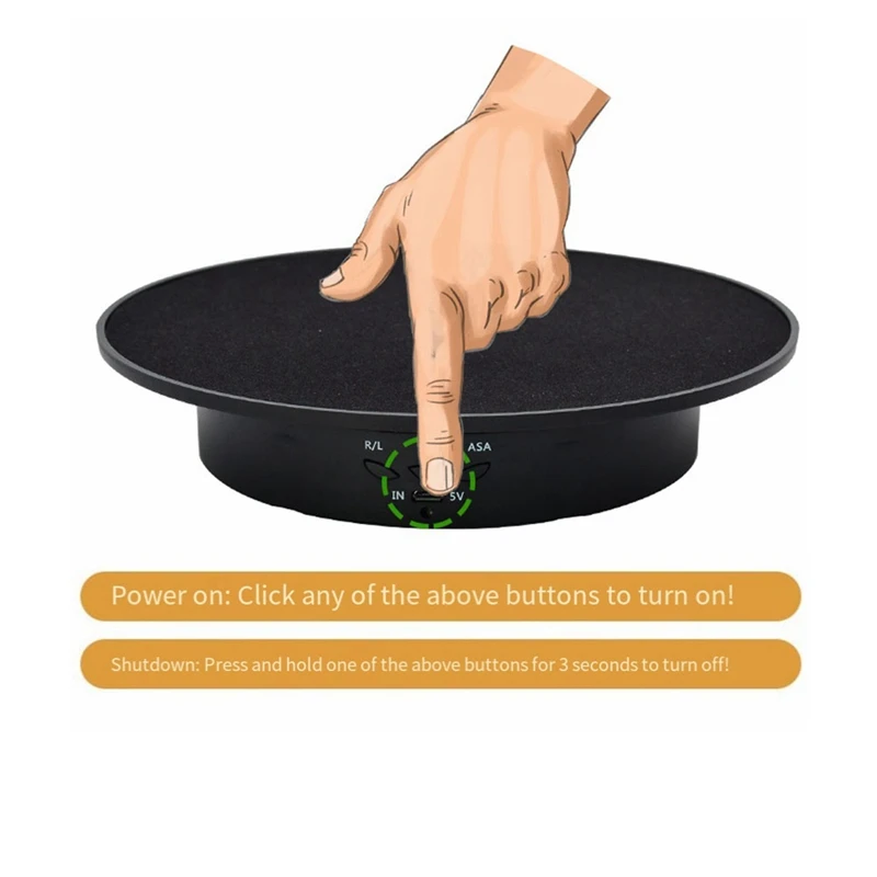 充電式自動ライティングライブジュエリー、電動回転式、パノラマディスプレイテーブル、アーチアーチ型、