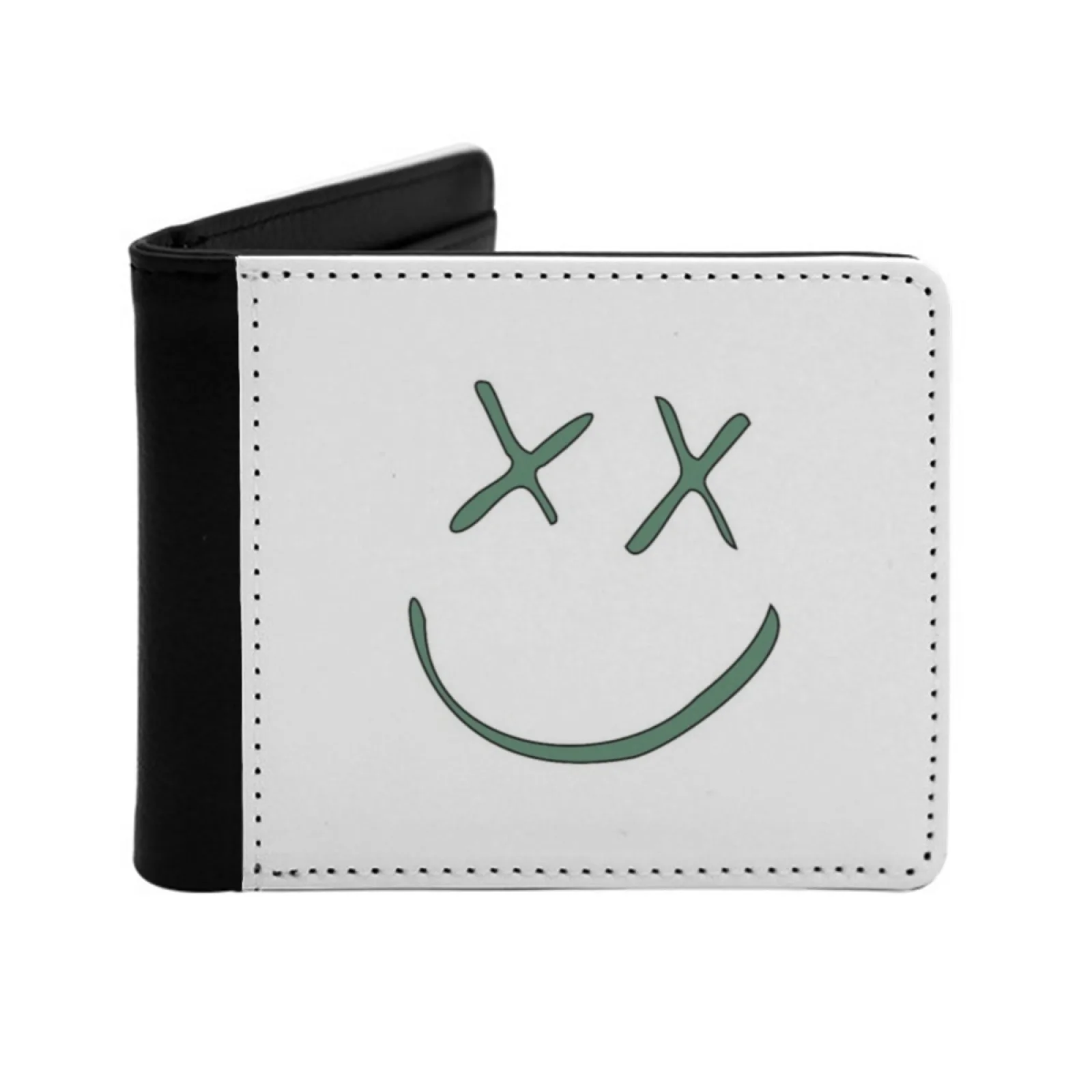 Walls X Faces Pack Leather Men Wallets Credit Card Holder Purse Black Wallet Pack Pack Cheap Small Artsy Teenage Cute Pinterest