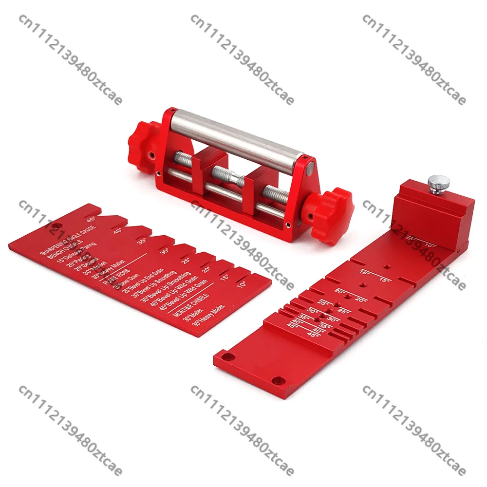 Wood Chisel Honing Guide Sharpening Fixture Angle Gauge 0.1-2.8 Inch Width For Chisels Planes