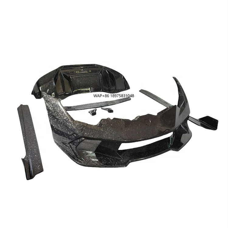 

New Carbon Fiber Forged V-Style Body Kit for LP580 LP610 Front & Rear Bumpers Side Skirts Spoilers Rear Wing