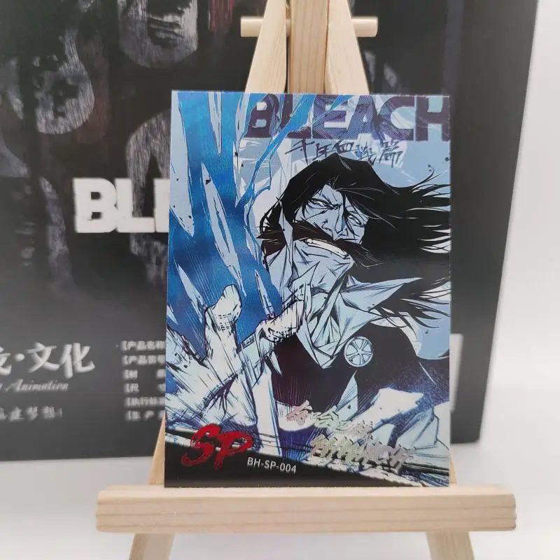 Anime BLEACH Yhwach Kurosaki Ichigo Hitsugaya Toushirou Urahara Kisuke Zaraki Kenpachi collection card Christmas birthday gift