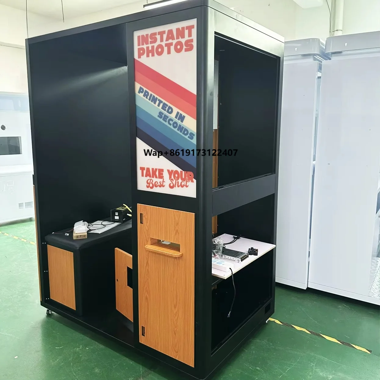 JLJ One Stop Customization Source Factory Selfie Printer Magazine hd Photobooth Photo Booth Vending Machine