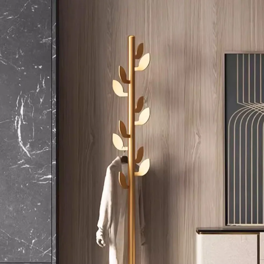 Shop Display Coat Rack Tree Branch Round Base Door Entry Way Coat Rack Stand Designer Modern Metal Industrial Perchero Shelves