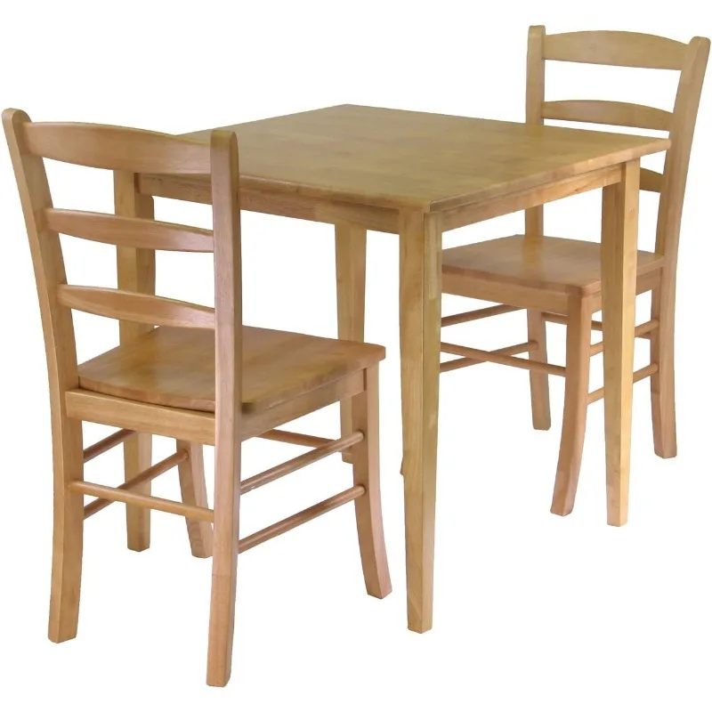 

POPULAR.Groveland 3Pc Dining Set, Square Table with 2 Chairs