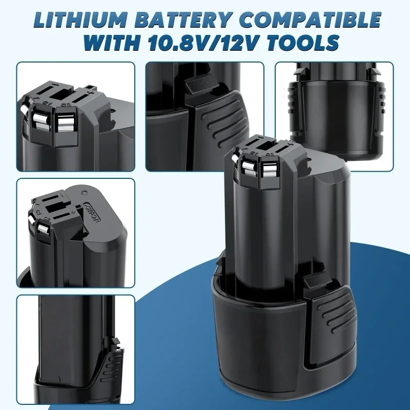 Expert‑grade option! 10.8V reliable voltage platform, 3000mAh ample capacity backup, supports heavy‑duty professional projects.