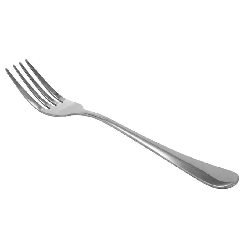 10 PCS Fork Table Stainless Steel Steak Fork Forks Cutlery Dinner Table, Fruit Salad, Steak-18.5cm Total Length