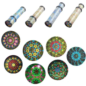 Scalable rotation kaleidoscope, magic glasses, adjustable, extravagant, colorful world, classic, educational toy for children 12 Main Sales Caleidoscope - №3