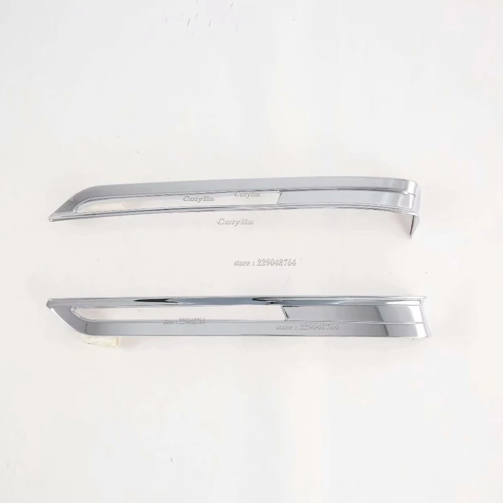 For Mazda CX-30 CX30 2020 2021 ABS Chrome Front Foglight Fog Light Cover Trim Car Protect Sticker Frame Accessories Styling