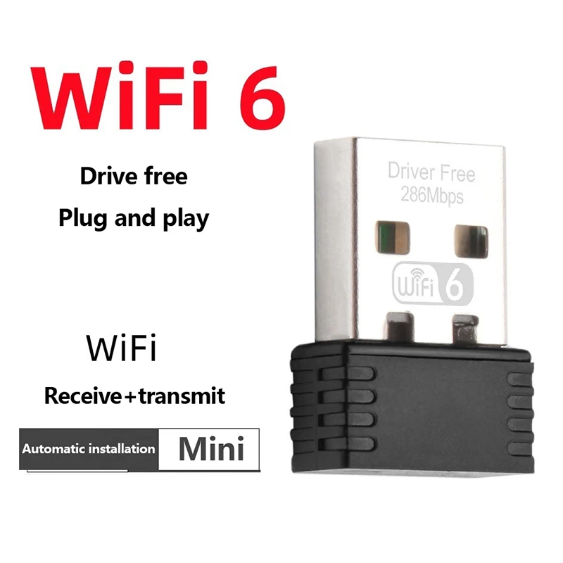 USB Adapter Driver Free USB Network Adapter 286Mbps Wireless Network Card For Desktop Computer