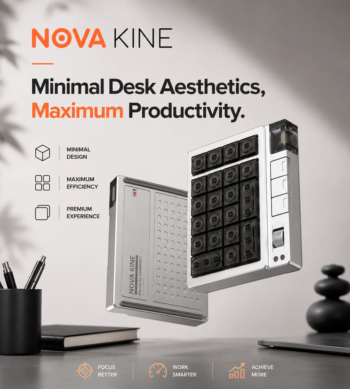 LUMINKEY NOVA KINE Tri-Mode Keyboard