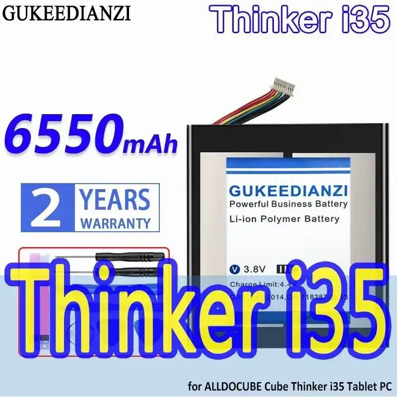 

Безопасный для планшетного ПК Alldocube Cube Thinker I35, 6550 мАч, надежный аккумулятор питания