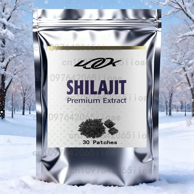 

Original Pure Shilajit 30 Patches Naturally Enriched with Fulvic Acid and Over 85 Trace Minerals,Supplement Support bone health