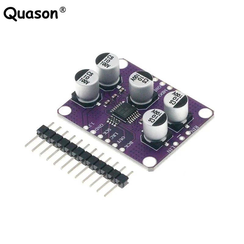 PCM1808 105dB SNR Audio Stereo ADC Single-Ended Analog-Input Decoder 24bit Amplifier Board Player Module