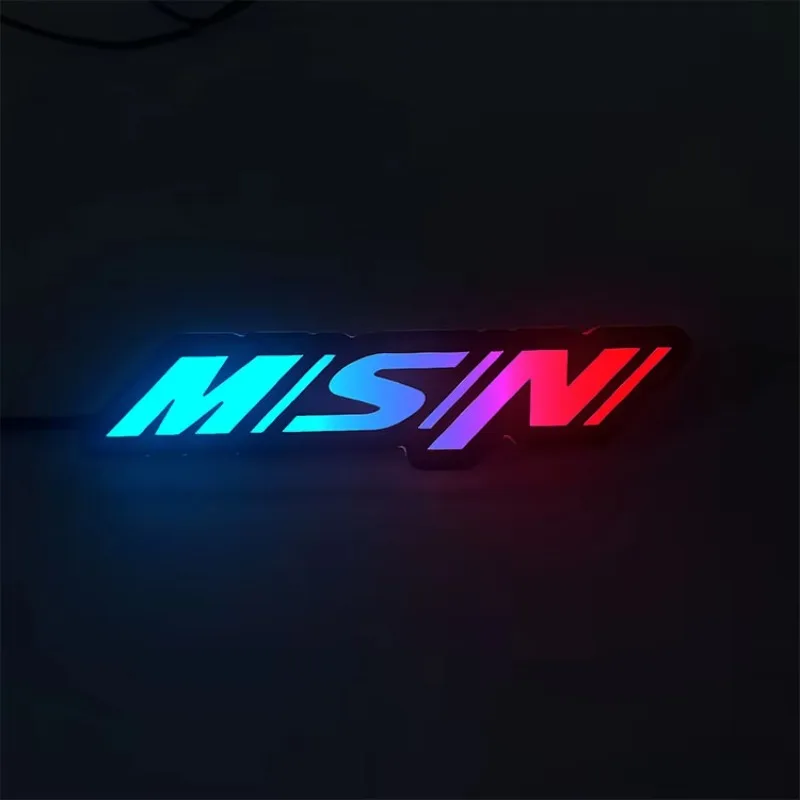 Benutzerdefinierte Anwendung Controller Leuchtendes Logo Frontgrill Abzeichen Logo Stream Light Emitting Diode Auto Stoßstange Licht