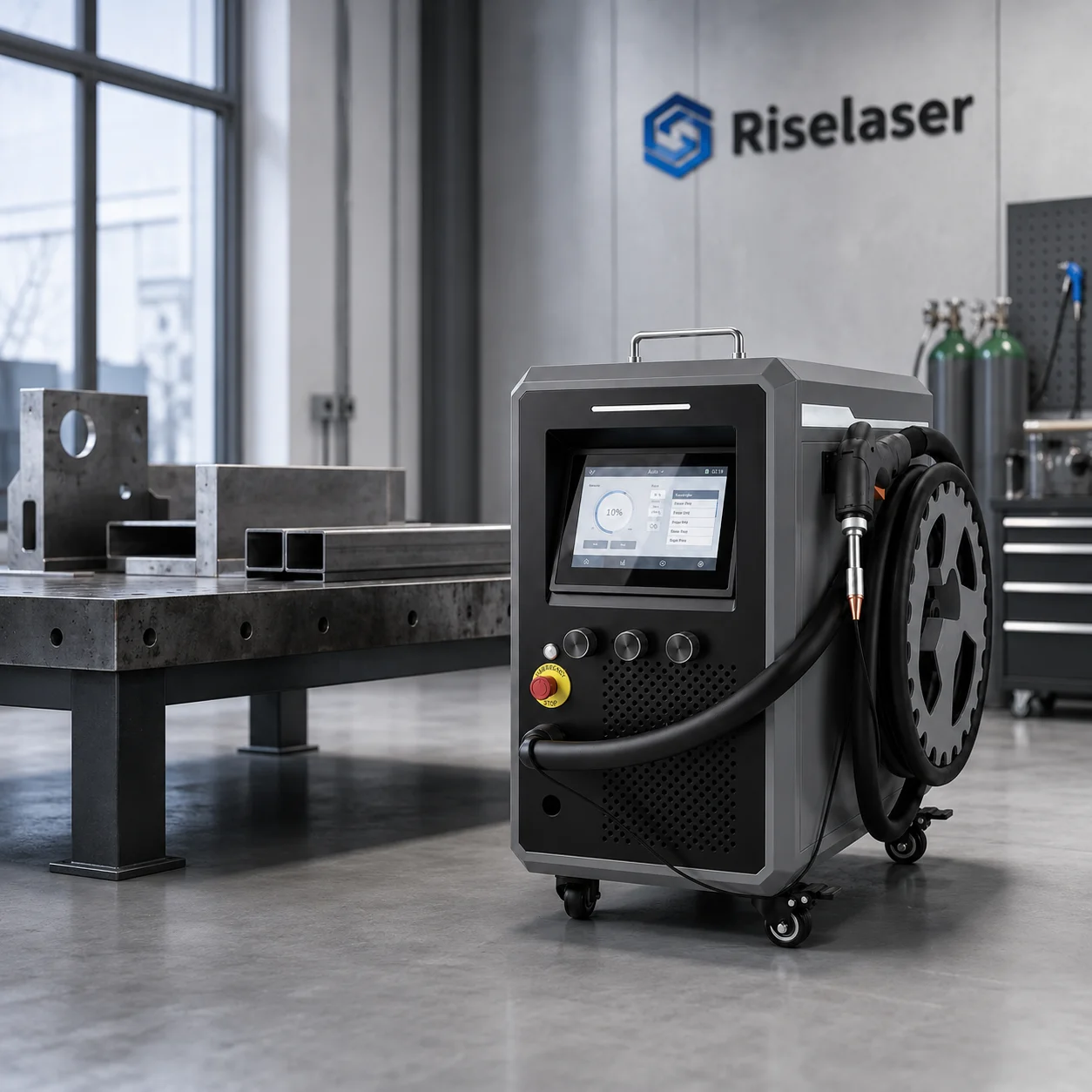 Air Cooled Handheld Fiber Laser Welding Machine Built-in Automatic Wire Feeder Laser Welder For Stainless Steel Aluminum