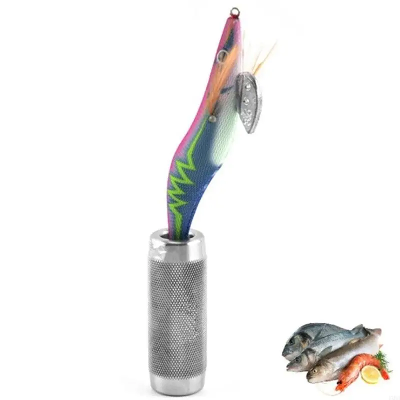 

Professional Squid Hook Restorer With 2 Size Hole Outdoor Fishing Tool For Efficient Fishing Gear Maintenance 4XBB