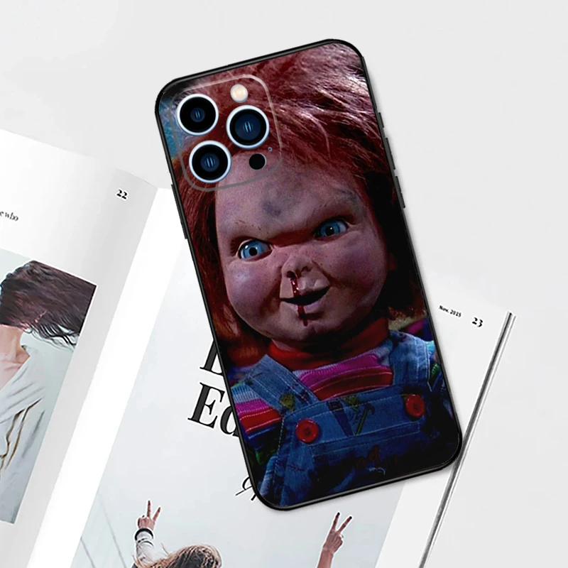 Chucky Doll Horror Movie Case For iPhone 17 Pro Max 14 13 12 11 15 16 Pro  Max mini 15 Plus 16e 17 Air Phone Cover - AliExpress 202192403