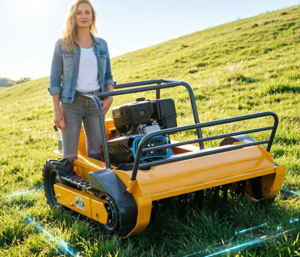 

Customized Industrial Flail Mower Heavy Load Flail Lawn Mower For Engineering Greening