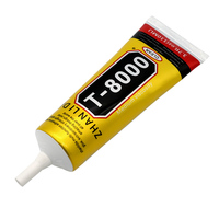 Zhanlida 110ml t8000 Clear Repair Phone Frame Screen Display Adhesive Electronic Components Glue With Precision Applicator Tip