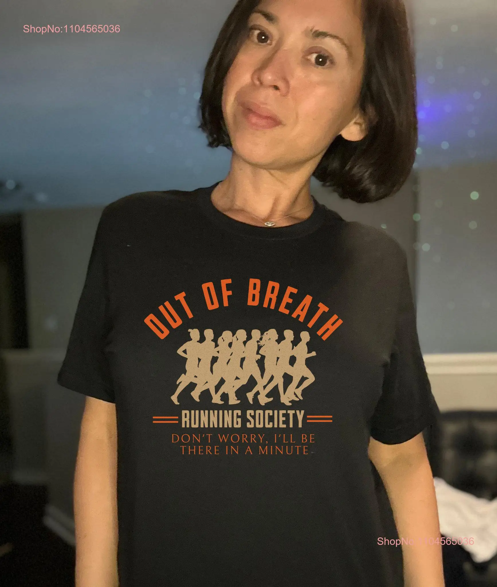 Camiseta para correr, mamá de campo traviesa para entrenamiento del equipo Runner Marathon, mangas largas o cortas